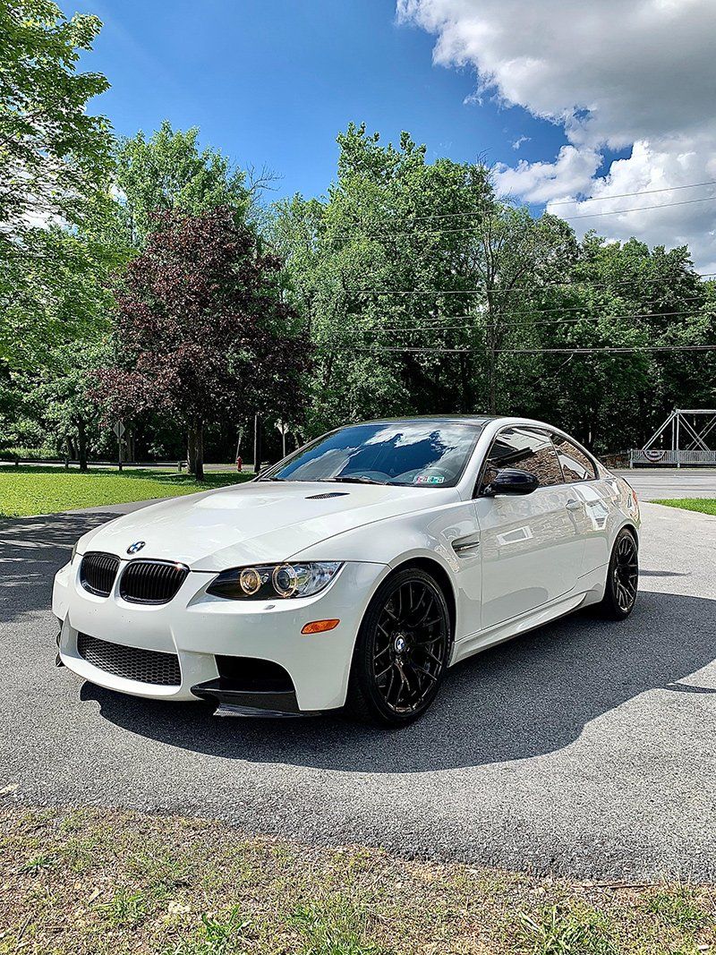 BMW White Car — Lehigh Valley, PA — Pinnacle Luxury Car Care