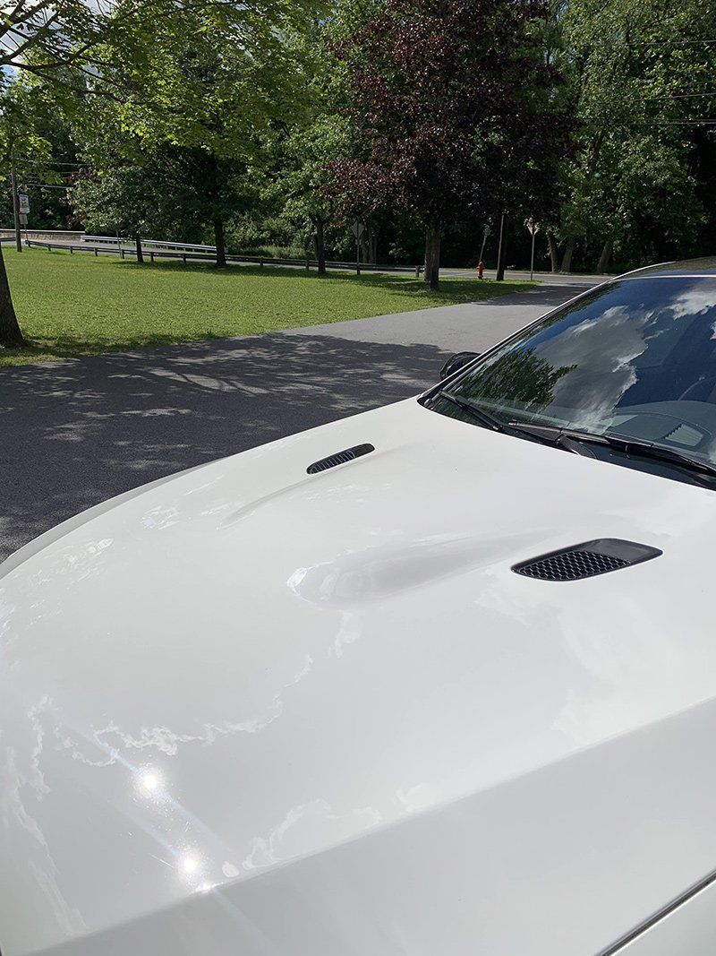 BMW White Car Top — Lehigh Valley, PA — Pinnacle Luxury Car Care