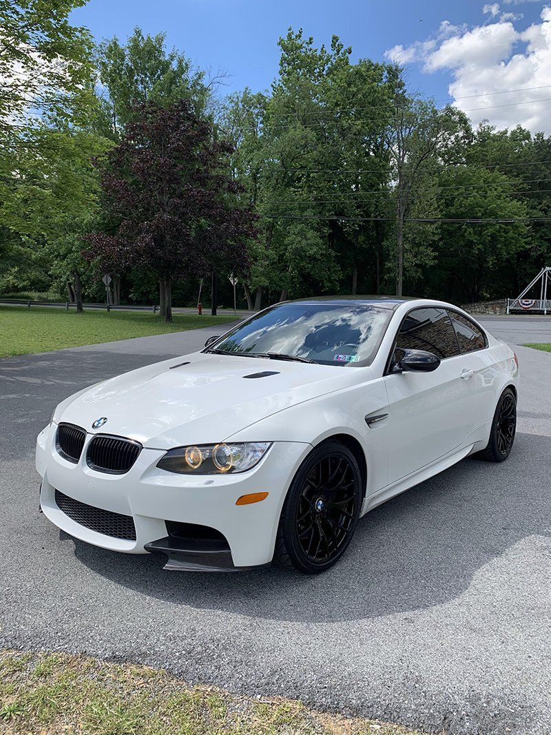 Luxury White Car Side View — Lehigh Valley, PA — Pinnacle Luxury Car Care