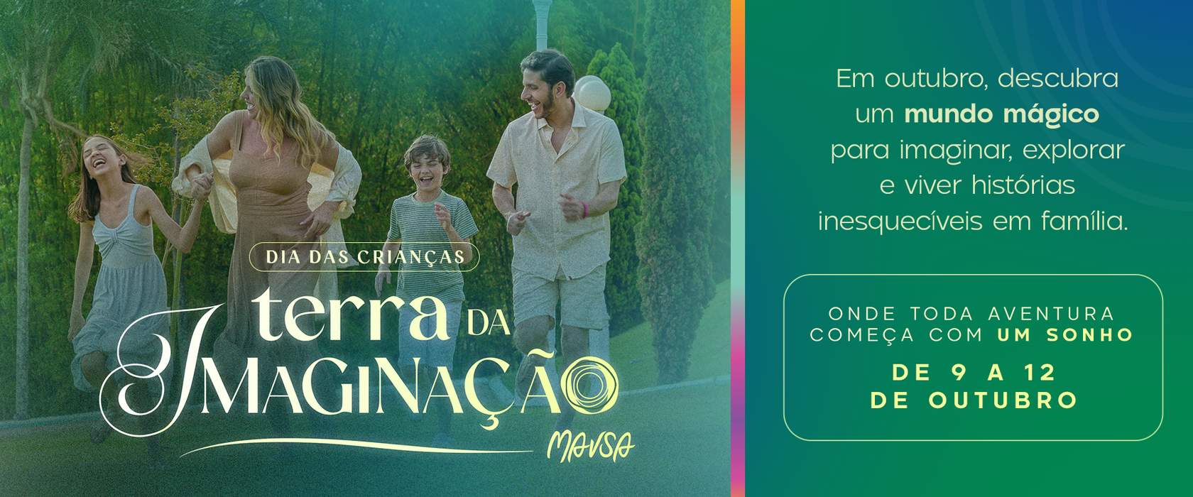 Feriado 12 de outubro - 09 a 12/10 com mínimo 3 diárias