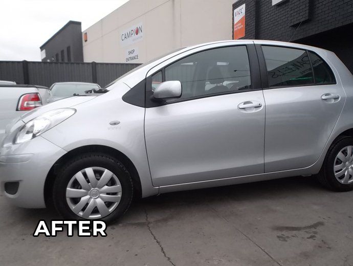 After Car Side Repair — Melbourne, VIC — Nunawading Panels