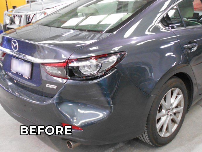 Before Car Brake Light Repair — Melbourne, VIC — Nunawading Panels