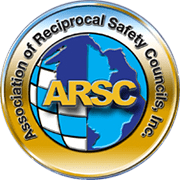 The logo for the association of reciprocal safety councils inc.