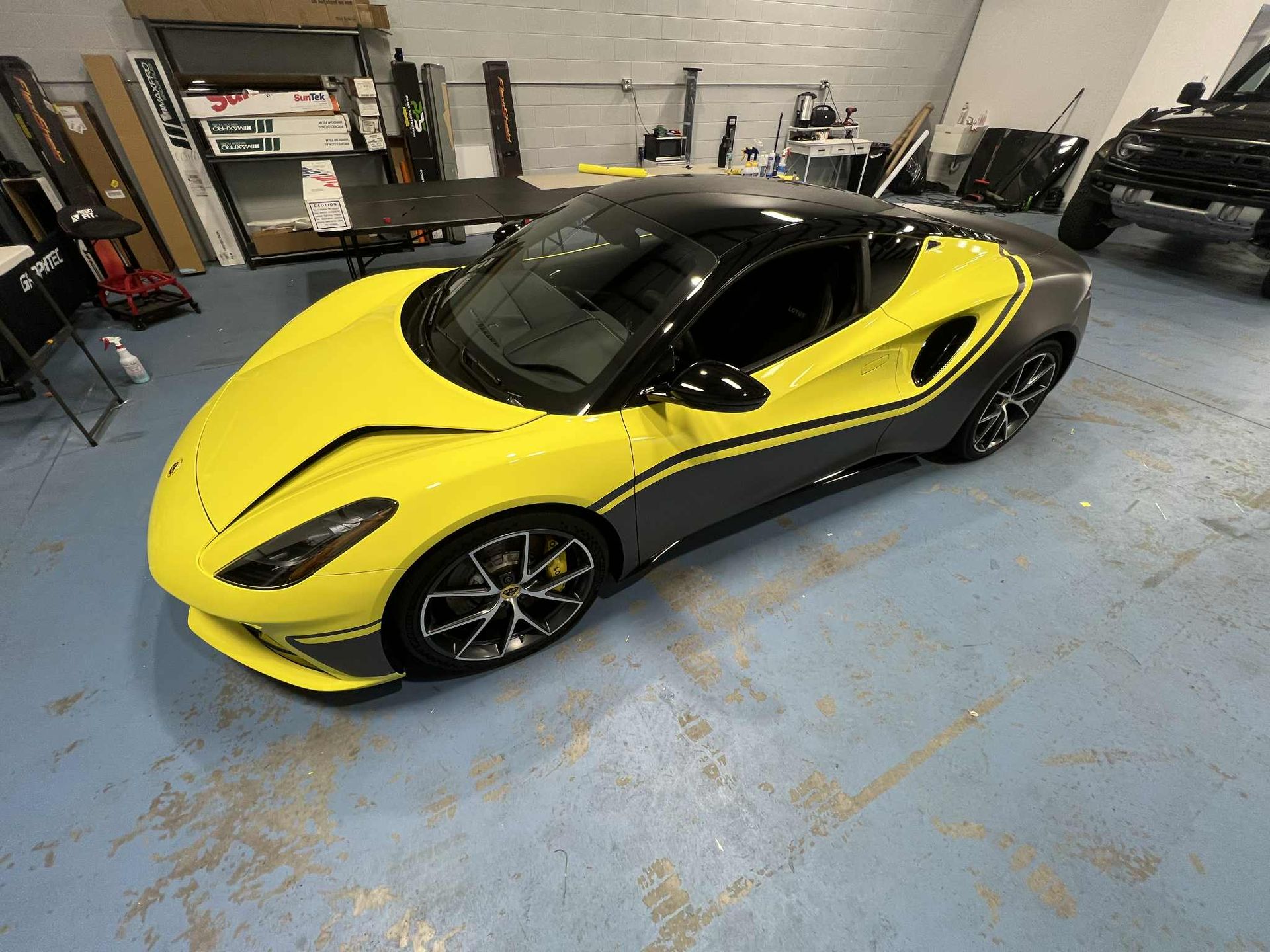 Vinyl Wrap on car