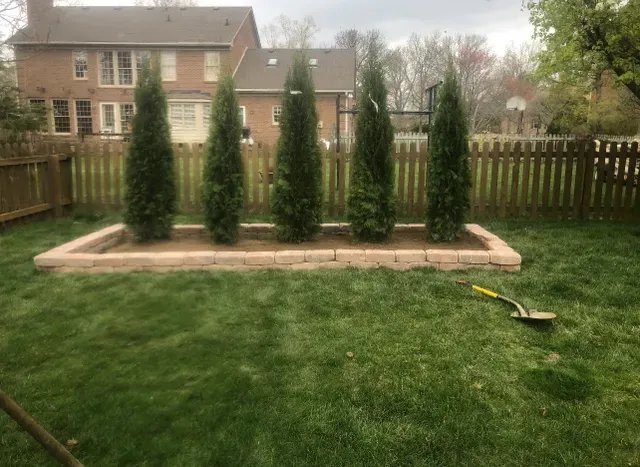 During Raised Bed Installation — Lancaster, KY — Prather Landscaping