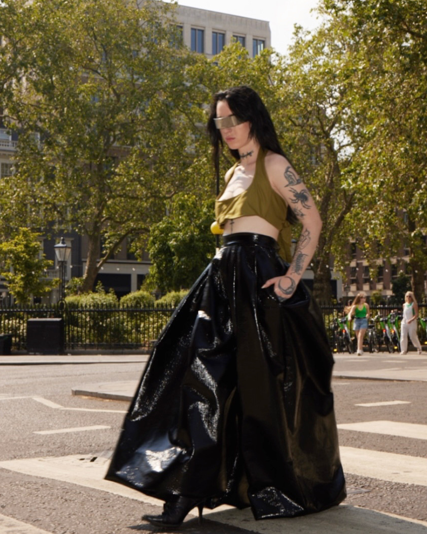 TRASH Wide Leg Trousers