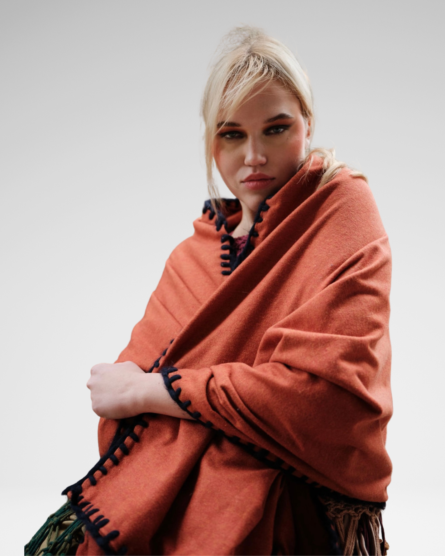 Burnt scarf