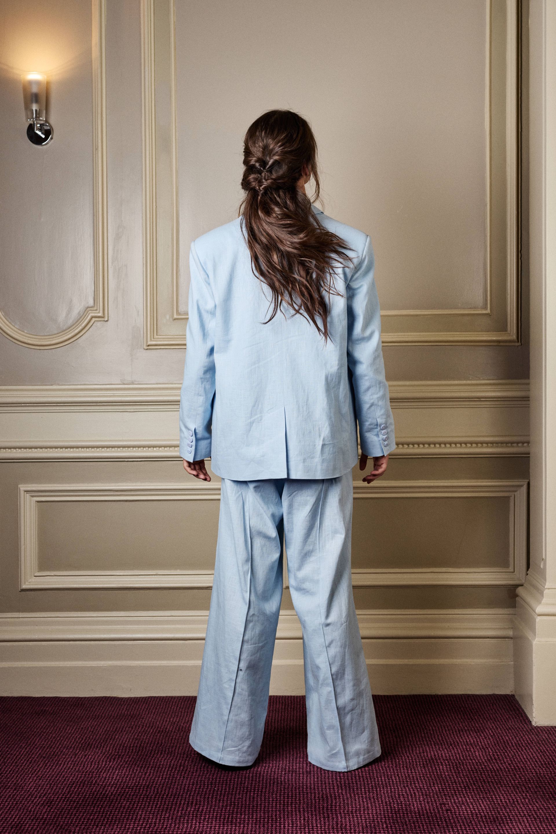 Light blue blazer