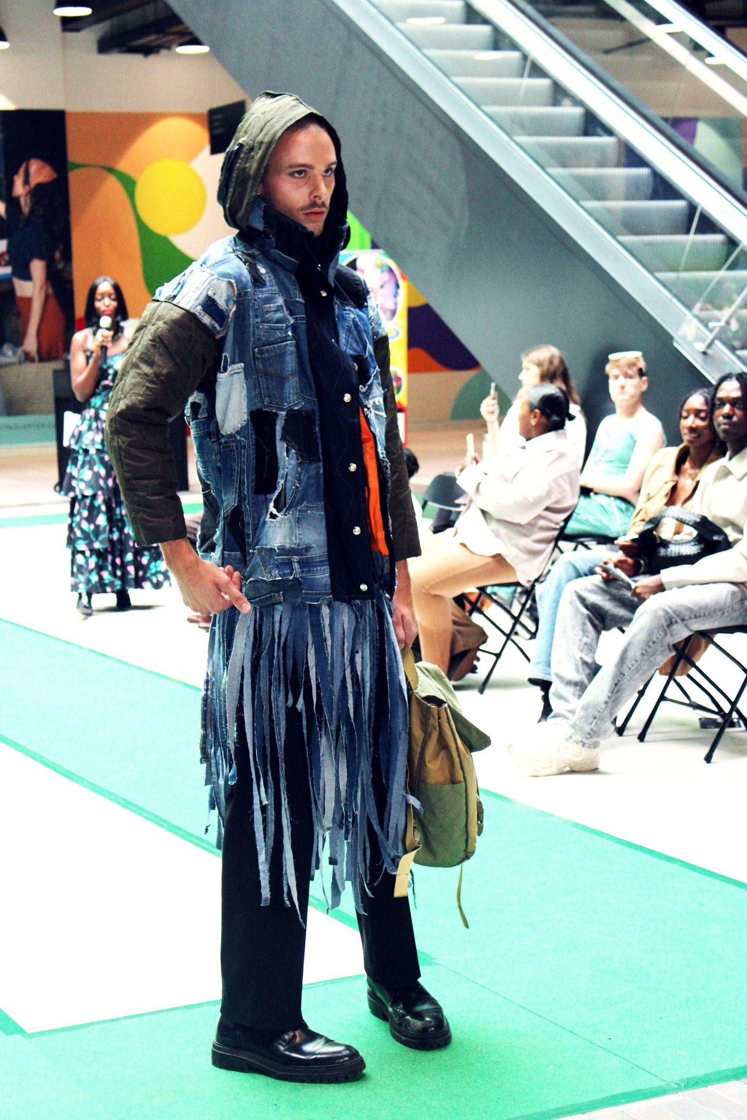 Patchy Denim Jacket