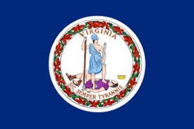 Virginia flag representing court-ordered Driver Improvement in Virginia
