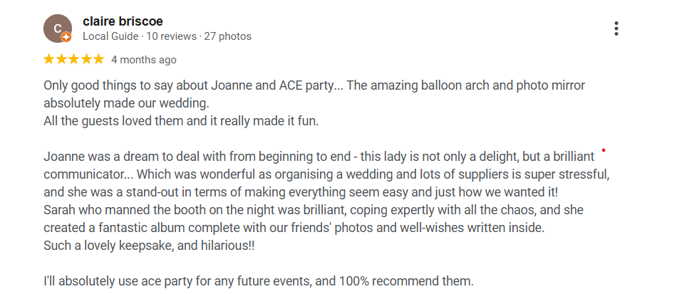 Ace Party Balloon Review 2