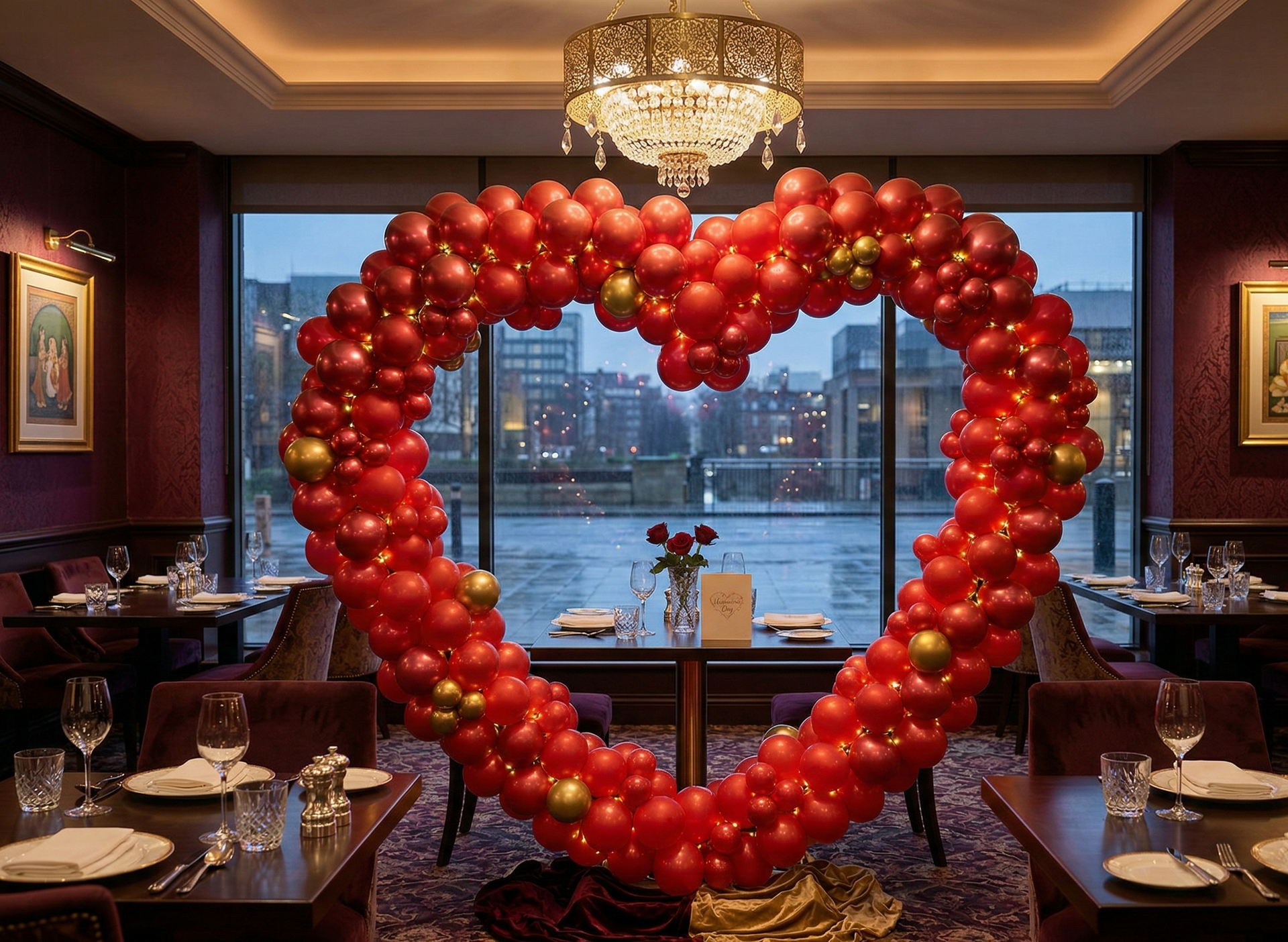 Ace Party Balloon Heart