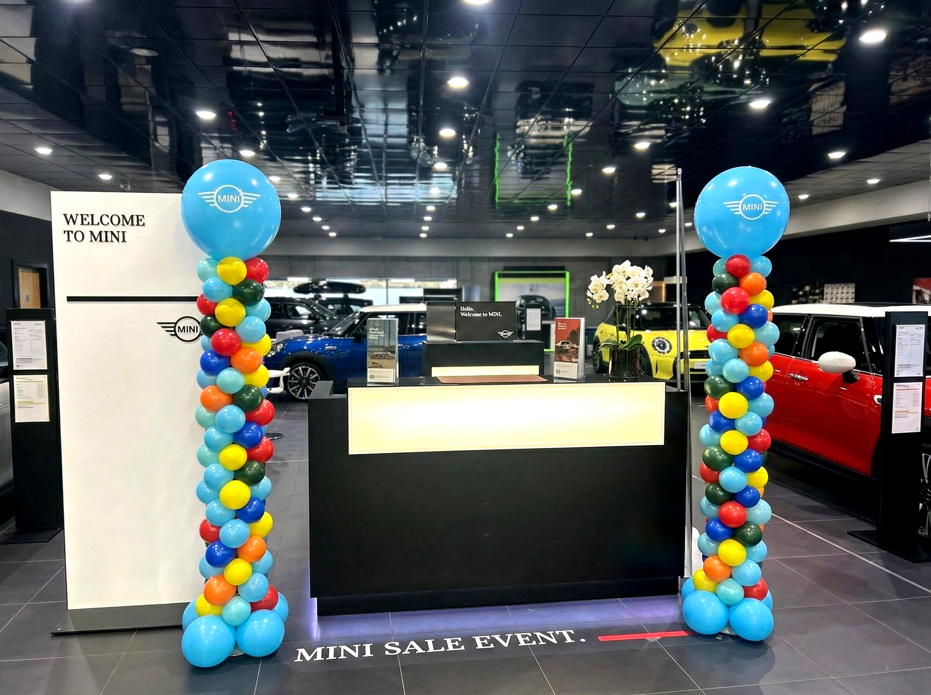 Ace Party Balloon Columns for Corporate Customer MINI