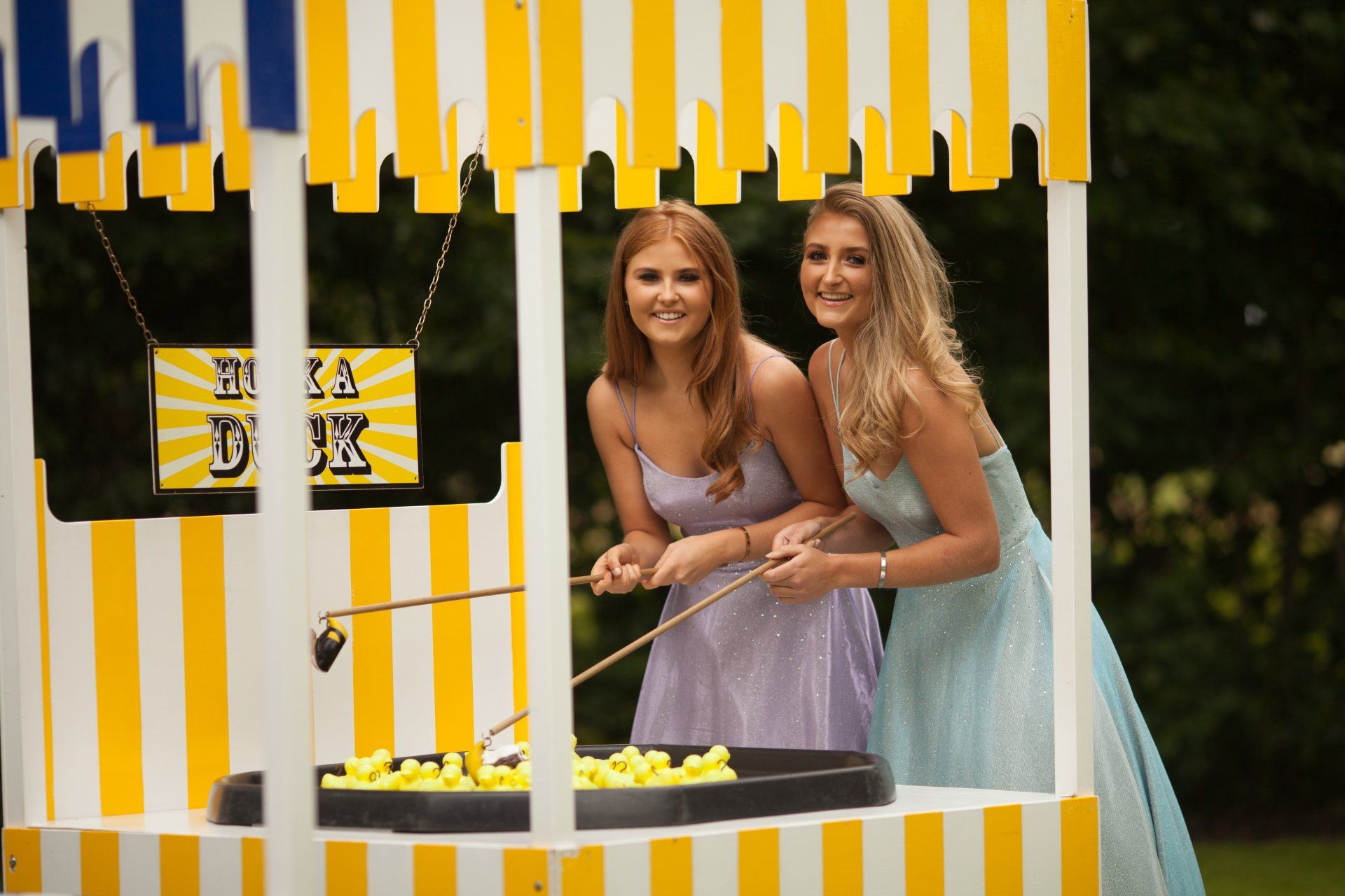 Ace Party Carnival Stalls in use at a Prom