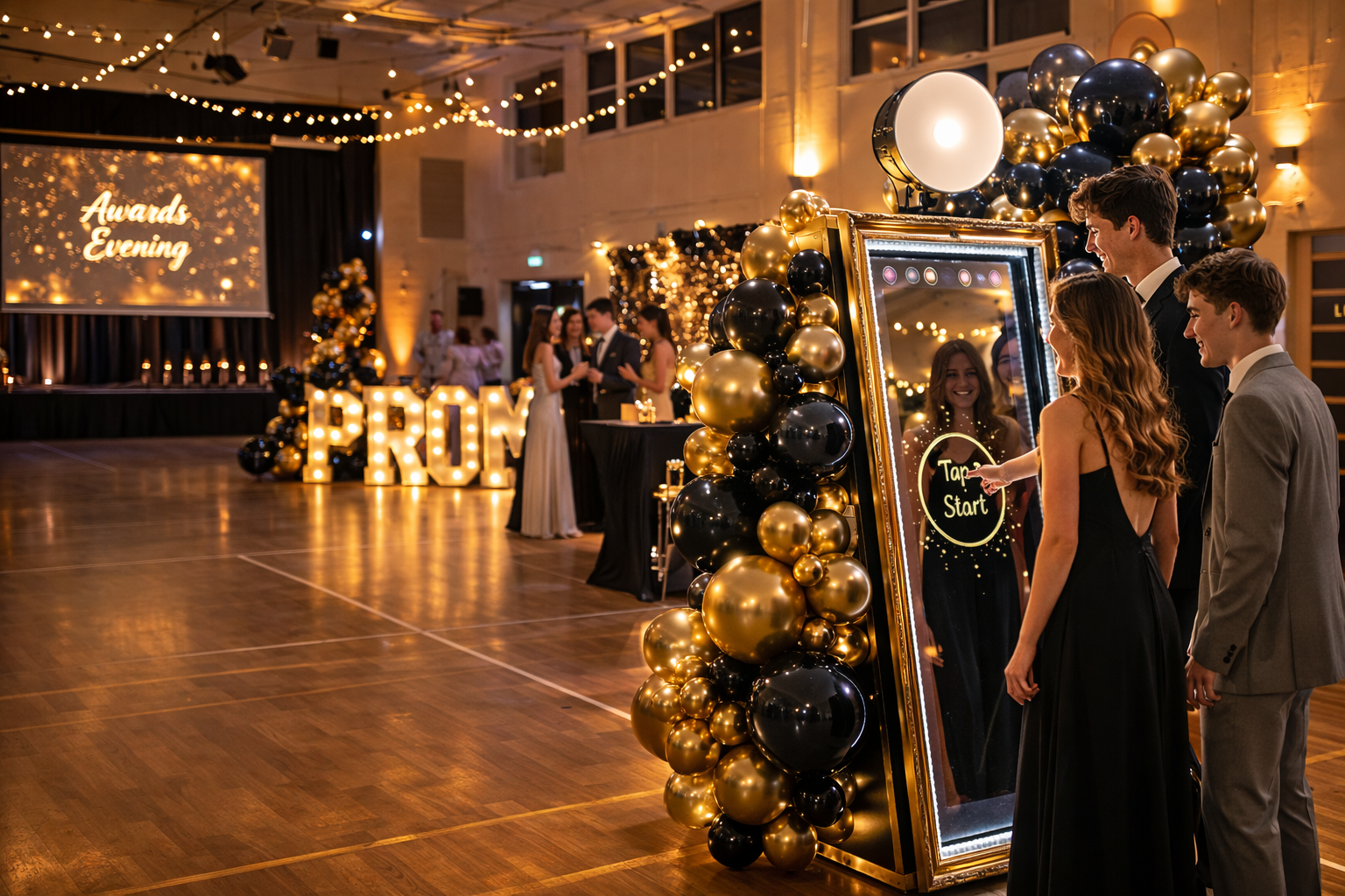 Ace Party Magic Mirror at Prom