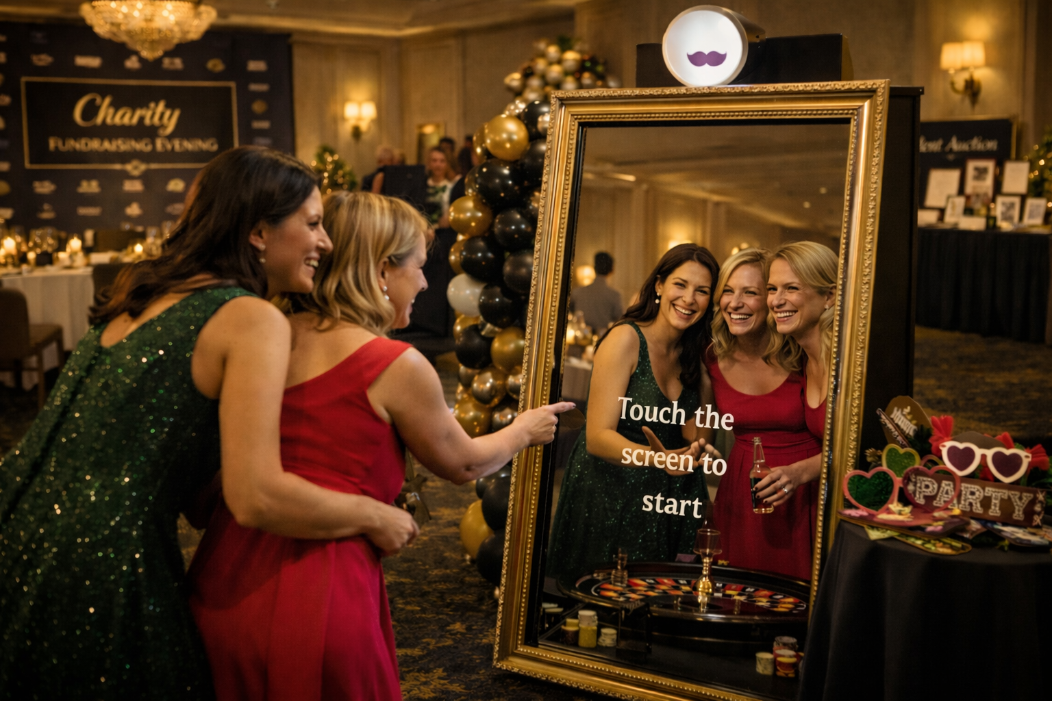 Ace Party Magic Mirror Photo Booth