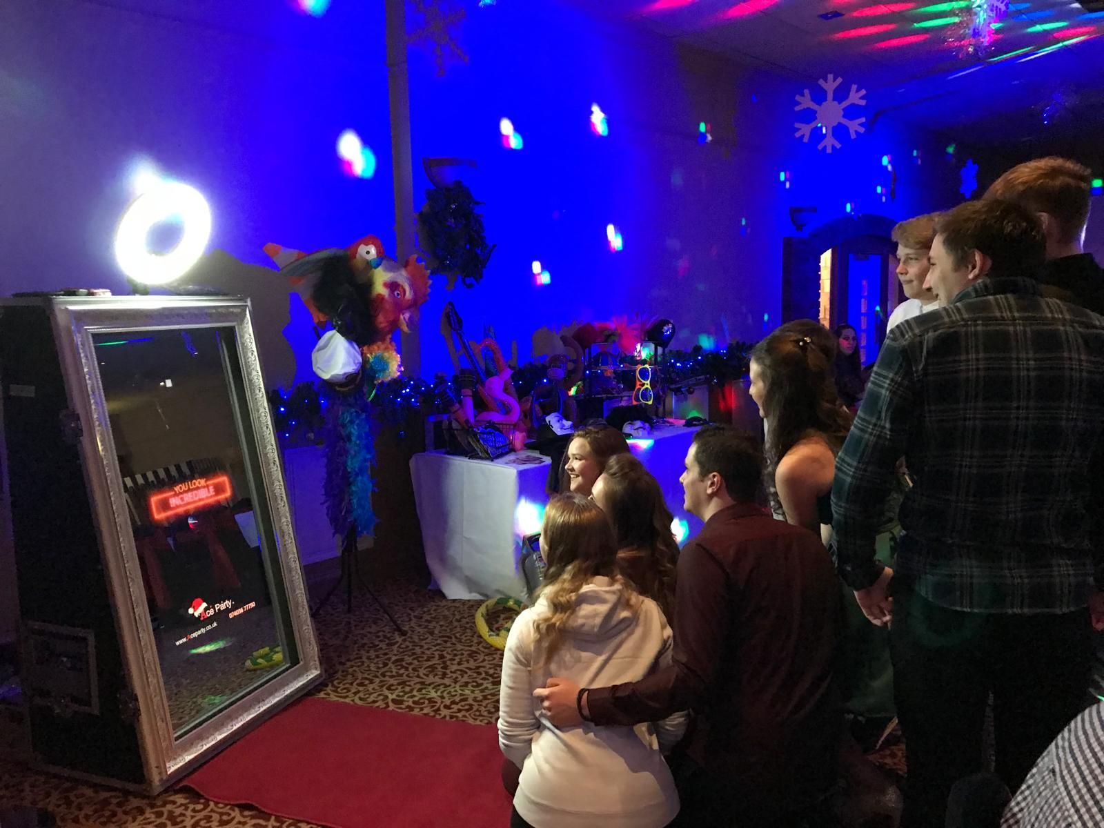 Ace Party Magic Mirror at Corporate Event