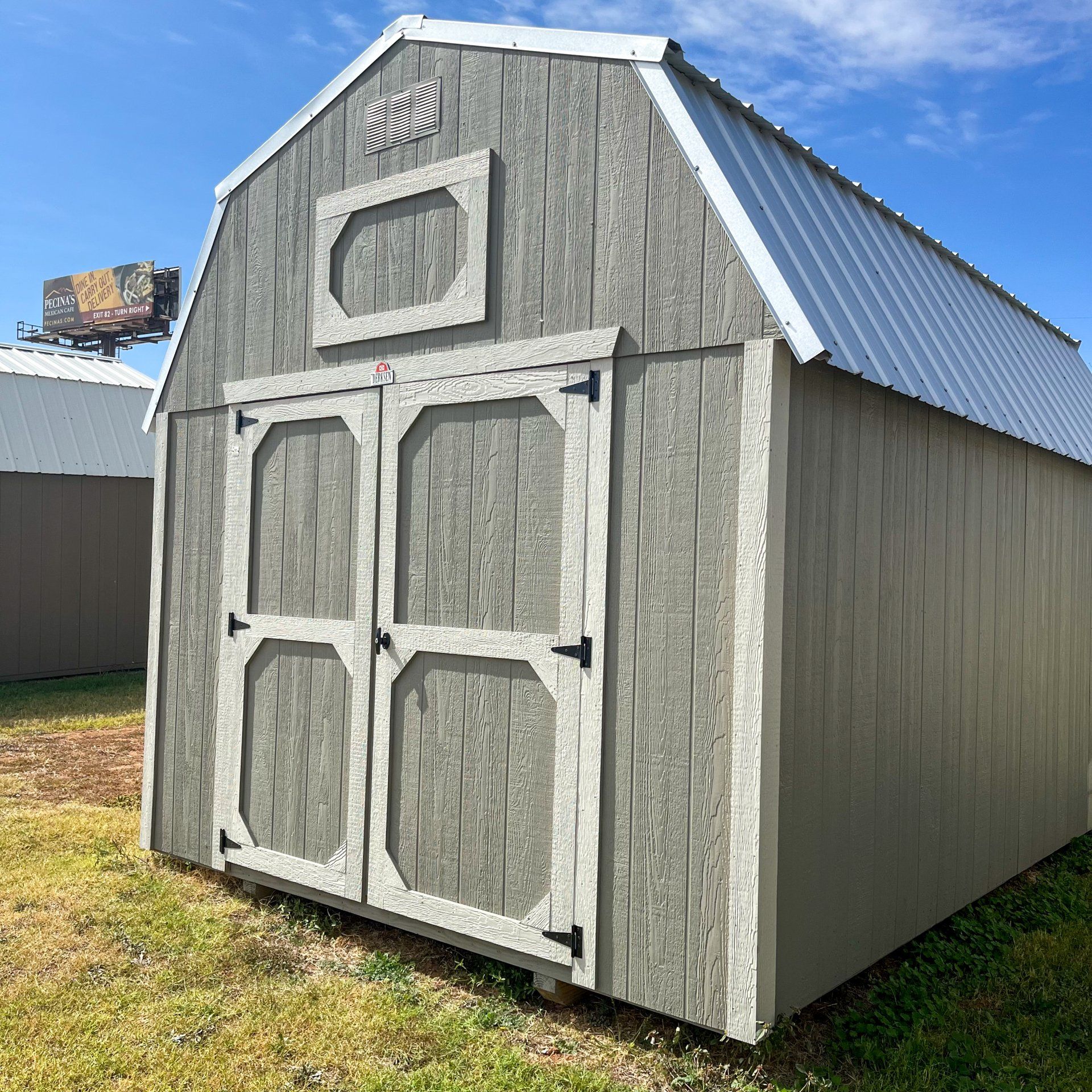 Right Angle 10x16 Best Value Wood Lofted Barn