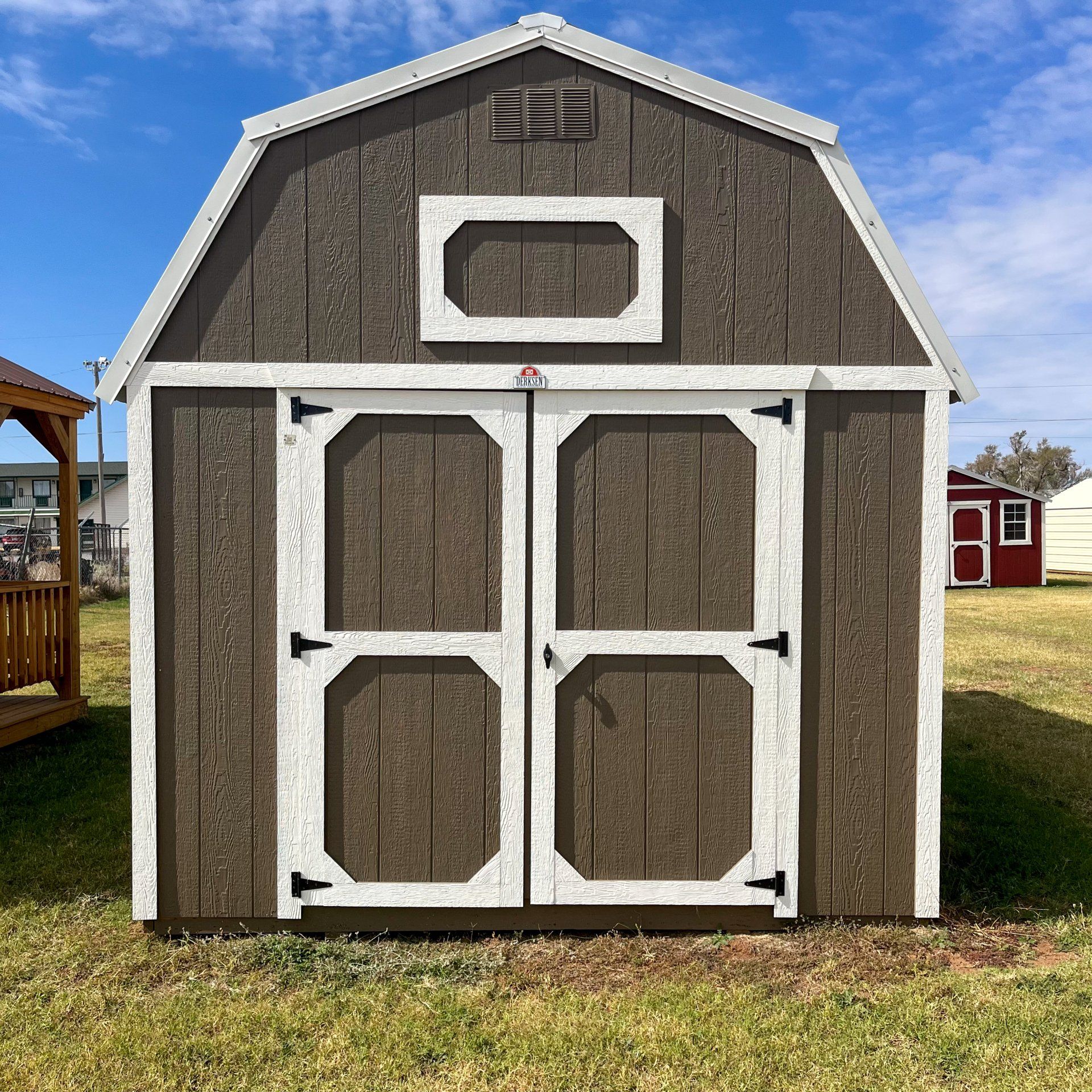 10x16 Lofted Barn Front
