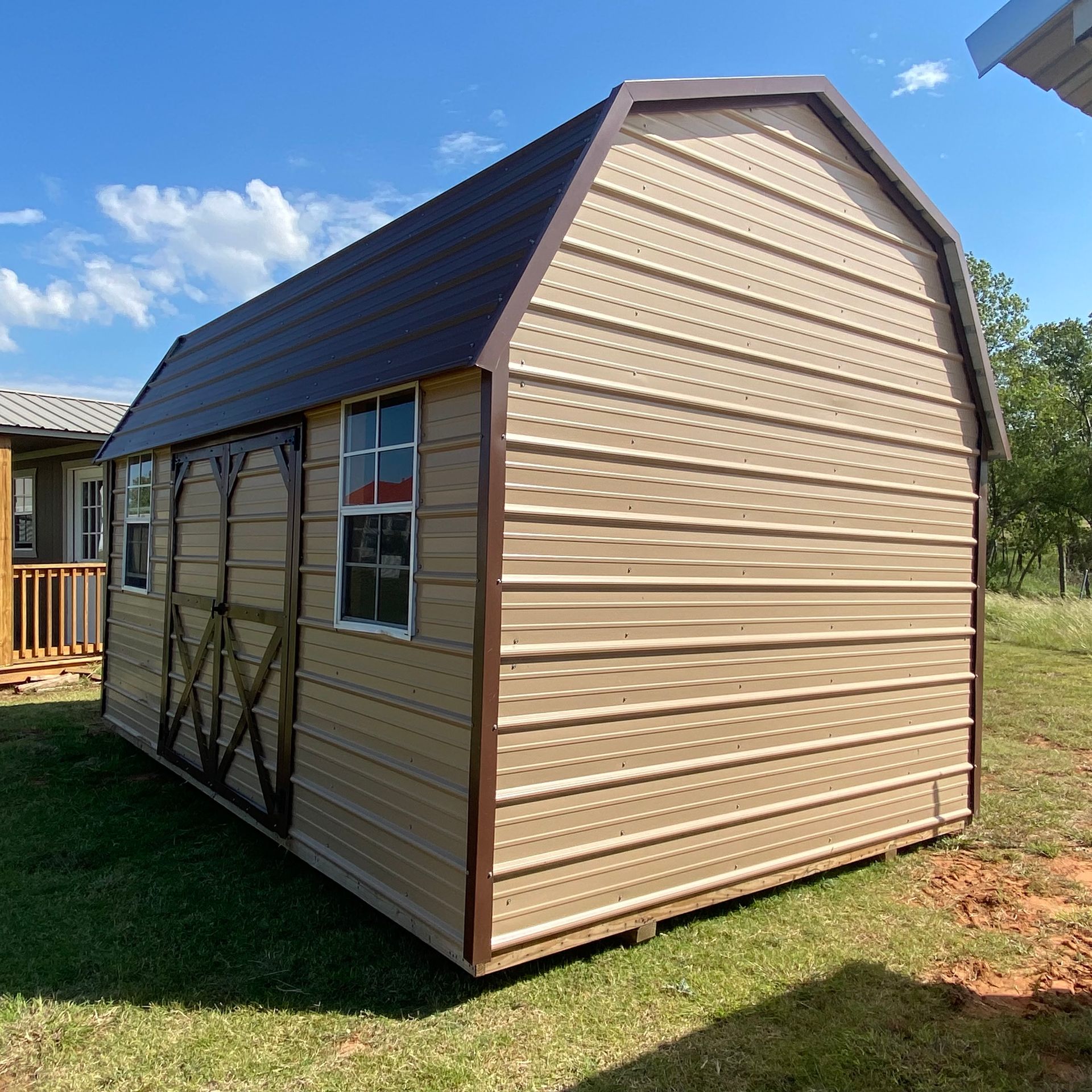 DERKSEN  Pre-Owned10X16 Side LOFTED BARN 