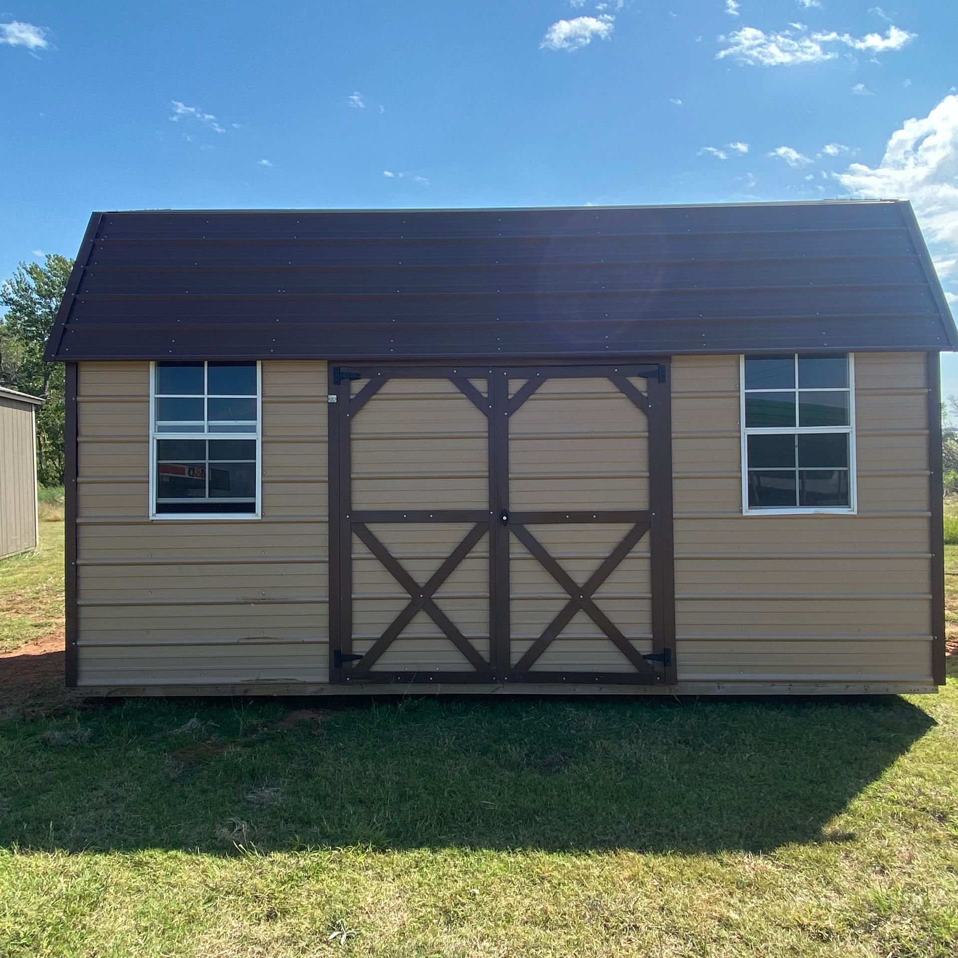 DERKSEN  Pre-Owned10X16 Side LOFTED BARN 