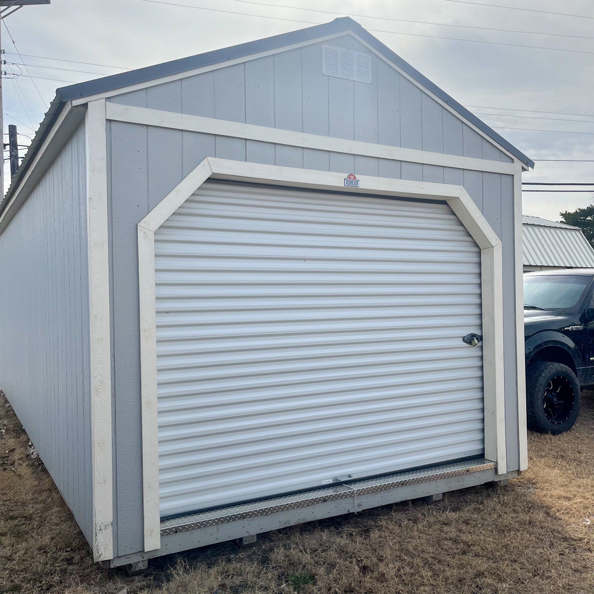 Derksen 12x28 Portable garage