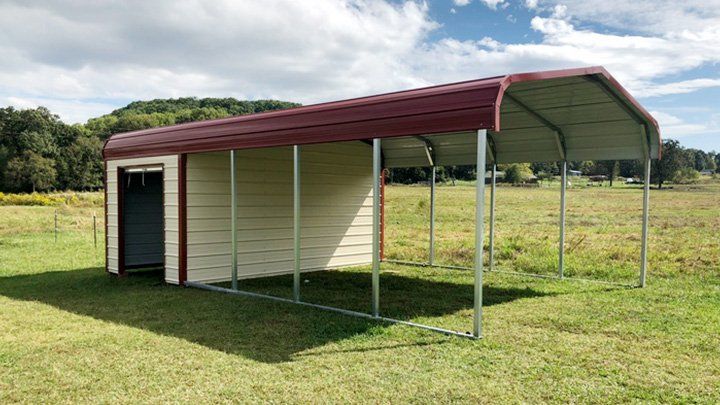 Texwin Carport & Storage Shed