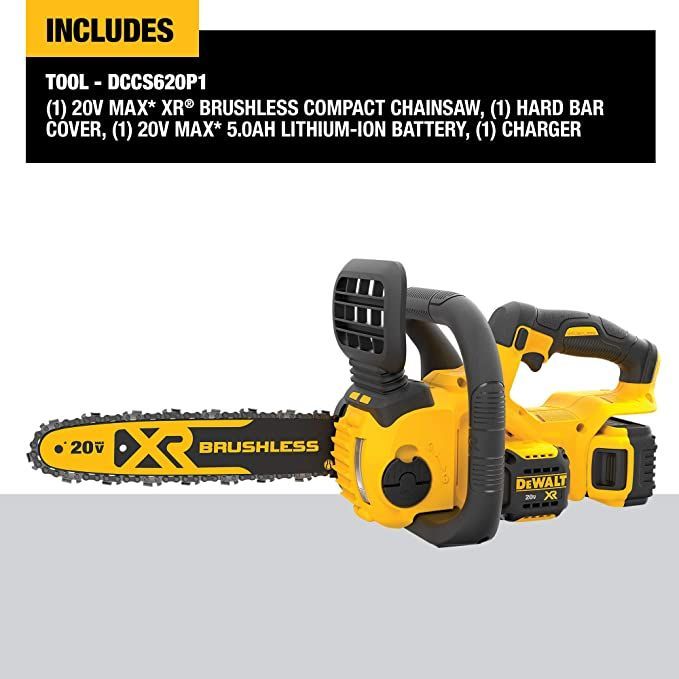 Dewalt DCCS620P1 20V Max Chainsaw