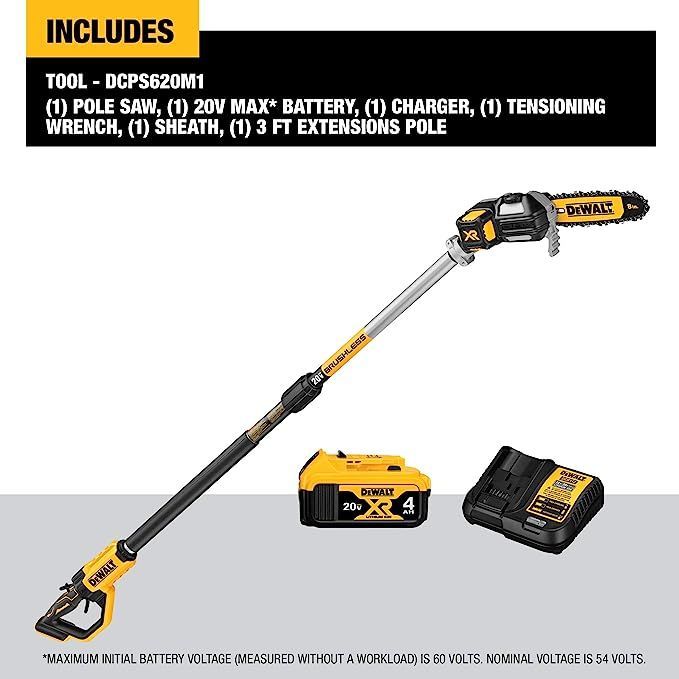 Dewalt DCPS620M1 Pole Saw