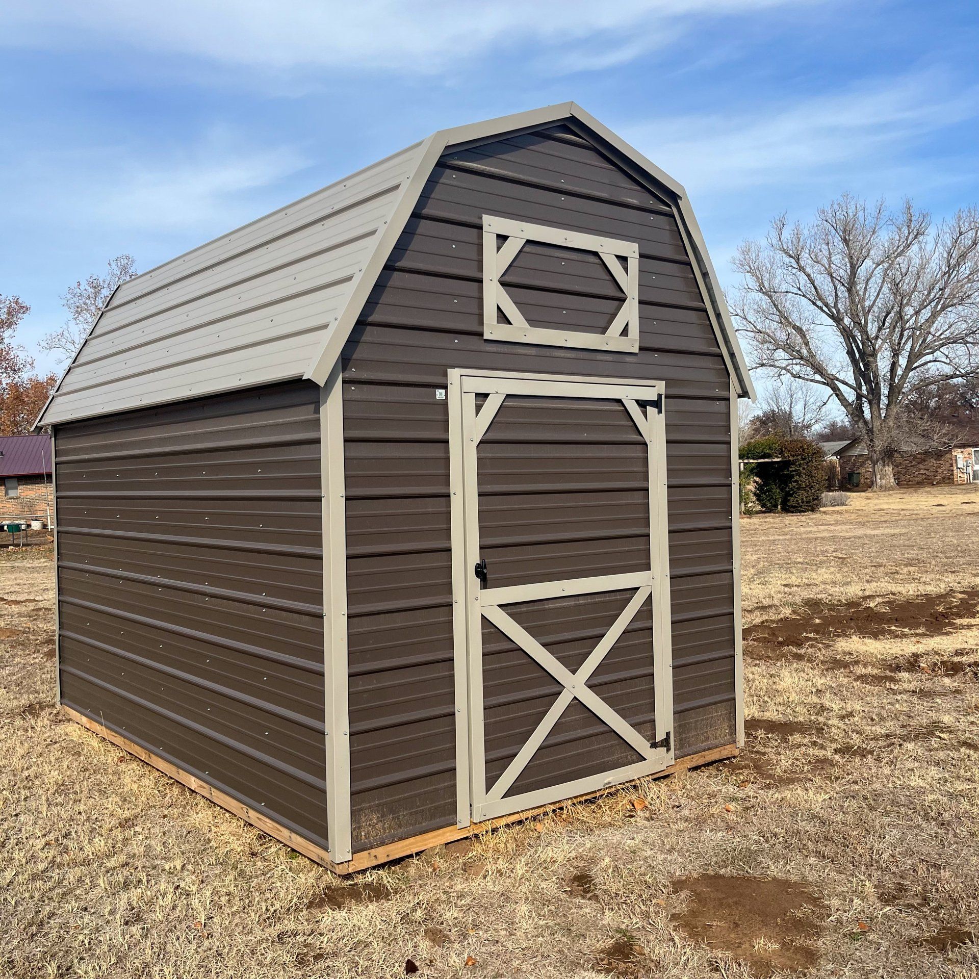 Derksen 8x12 Lofted Barn