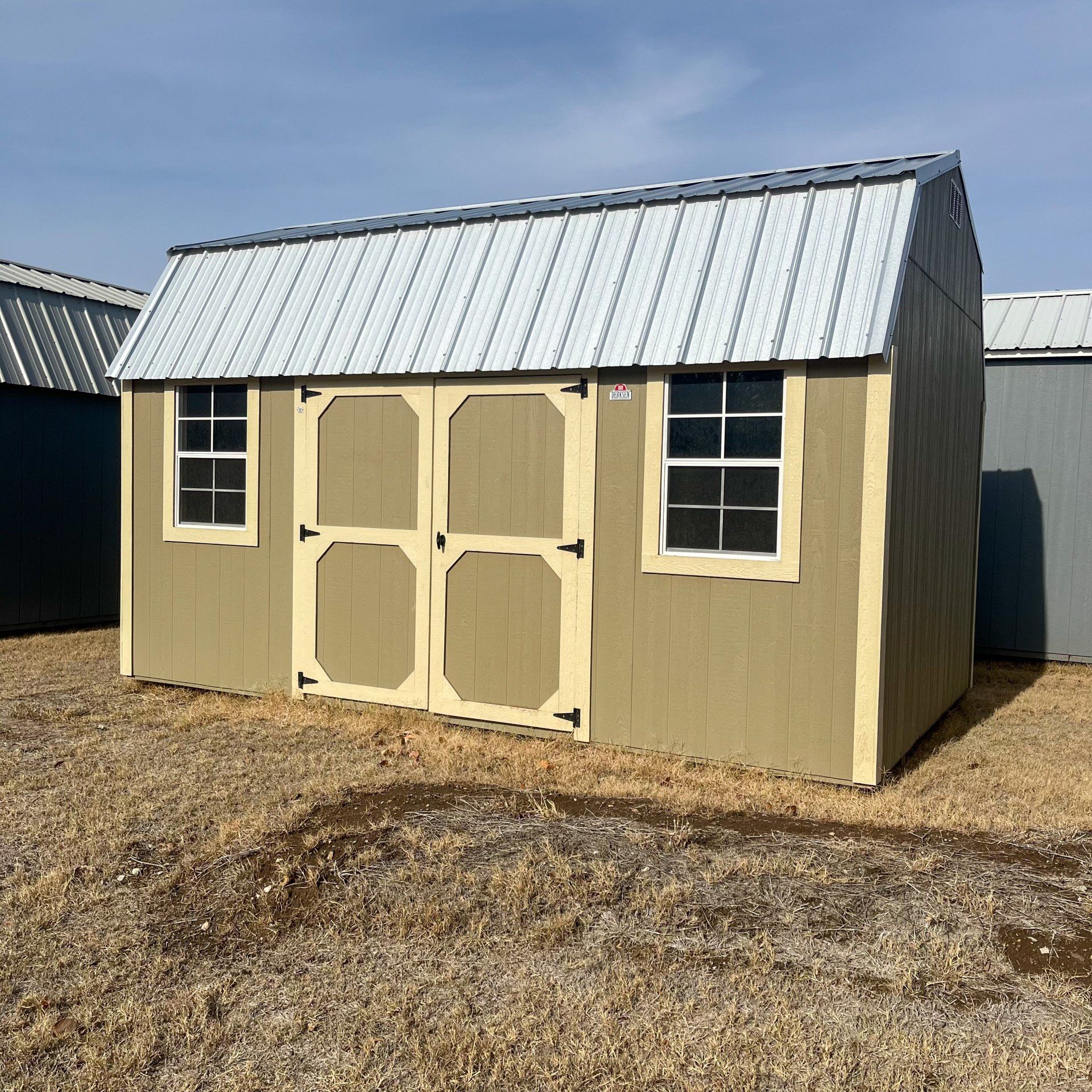 Derksen 8x12 Side Lofted barn