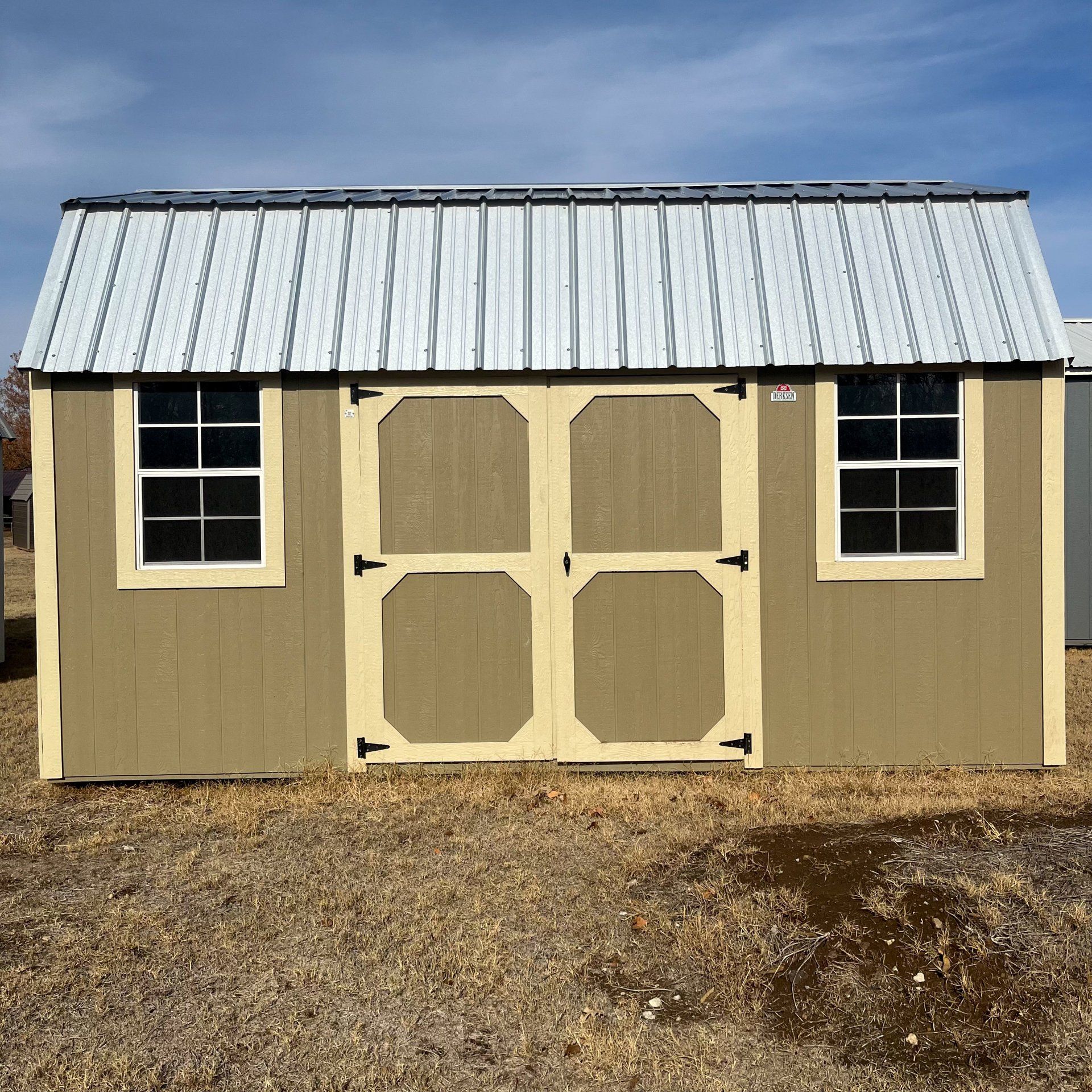 Derksen 8x12 Side Lofted barn