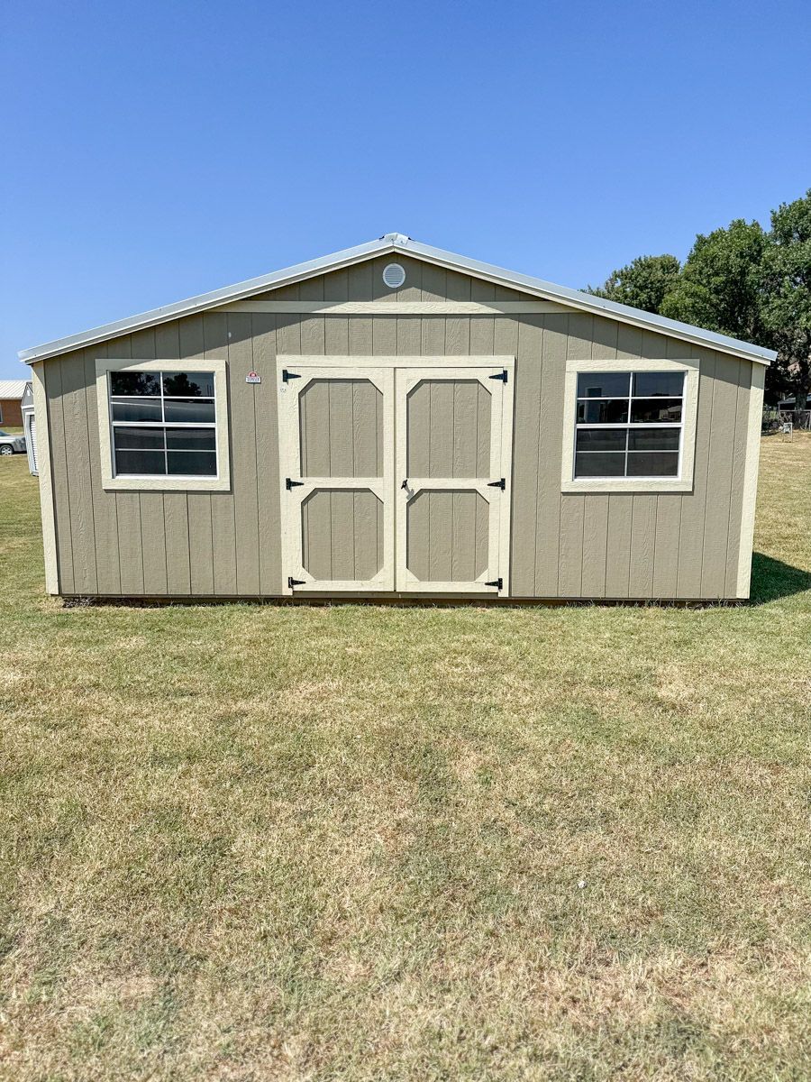 Derksen 12x20 Best Value Wood Side utility
