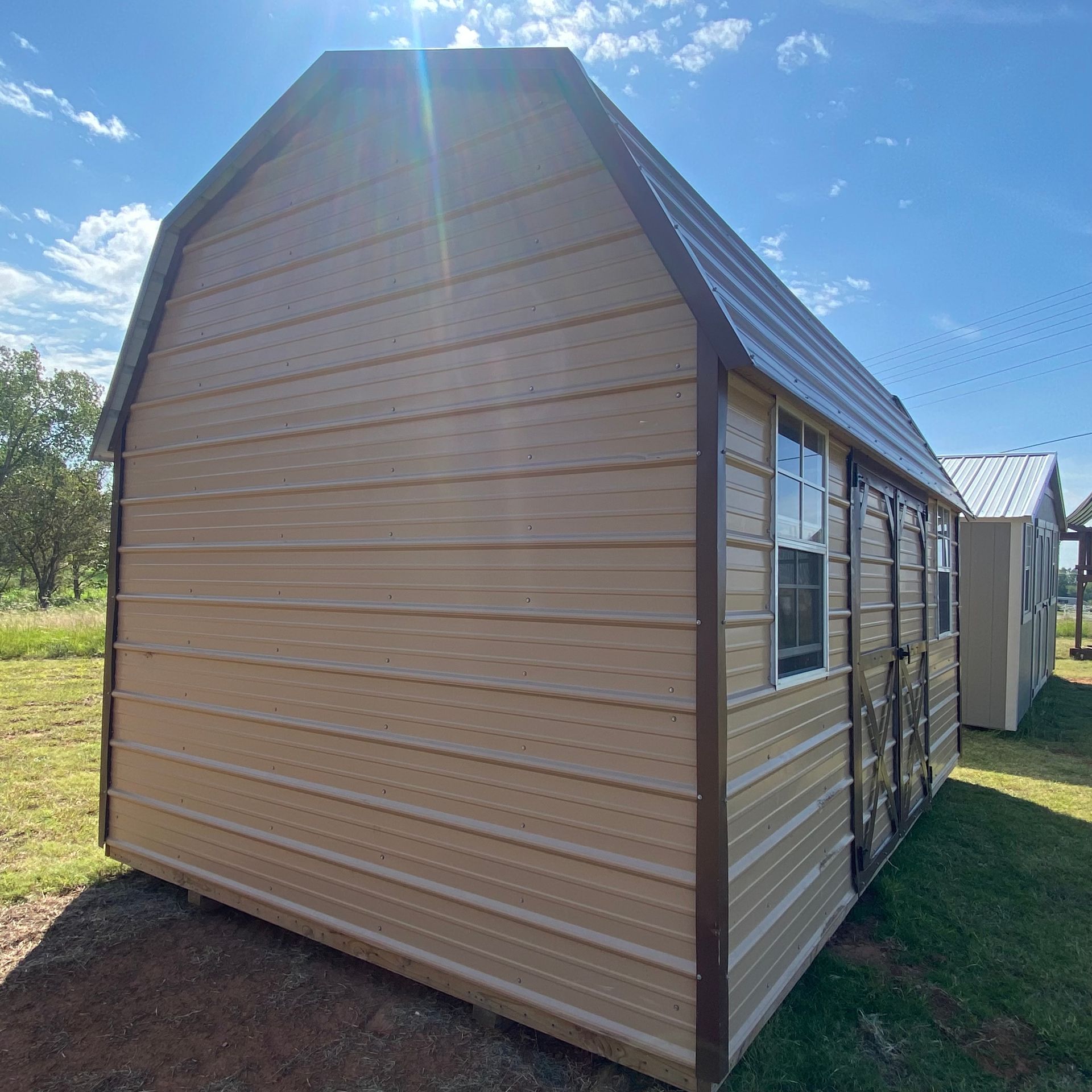 DERKSEN  Pre-Owned10X16 Side LOFTED BARN 