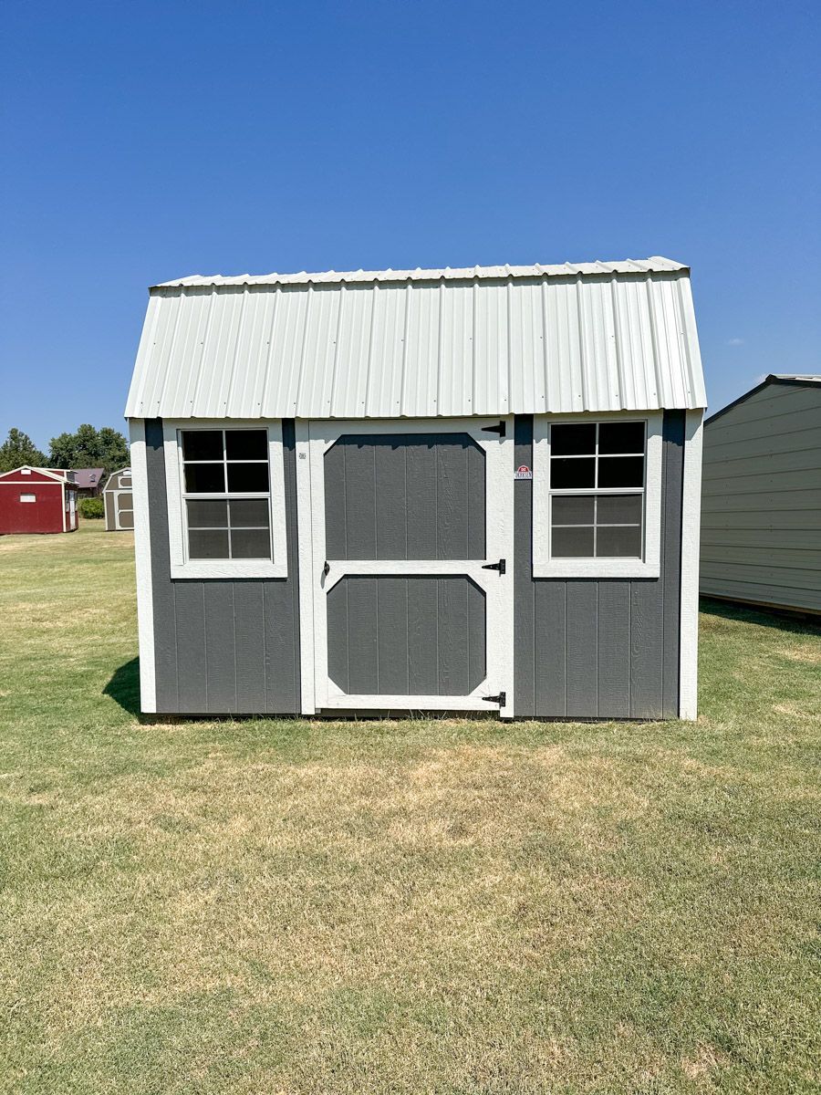 Derksen 8x12 Side Lofted Barn