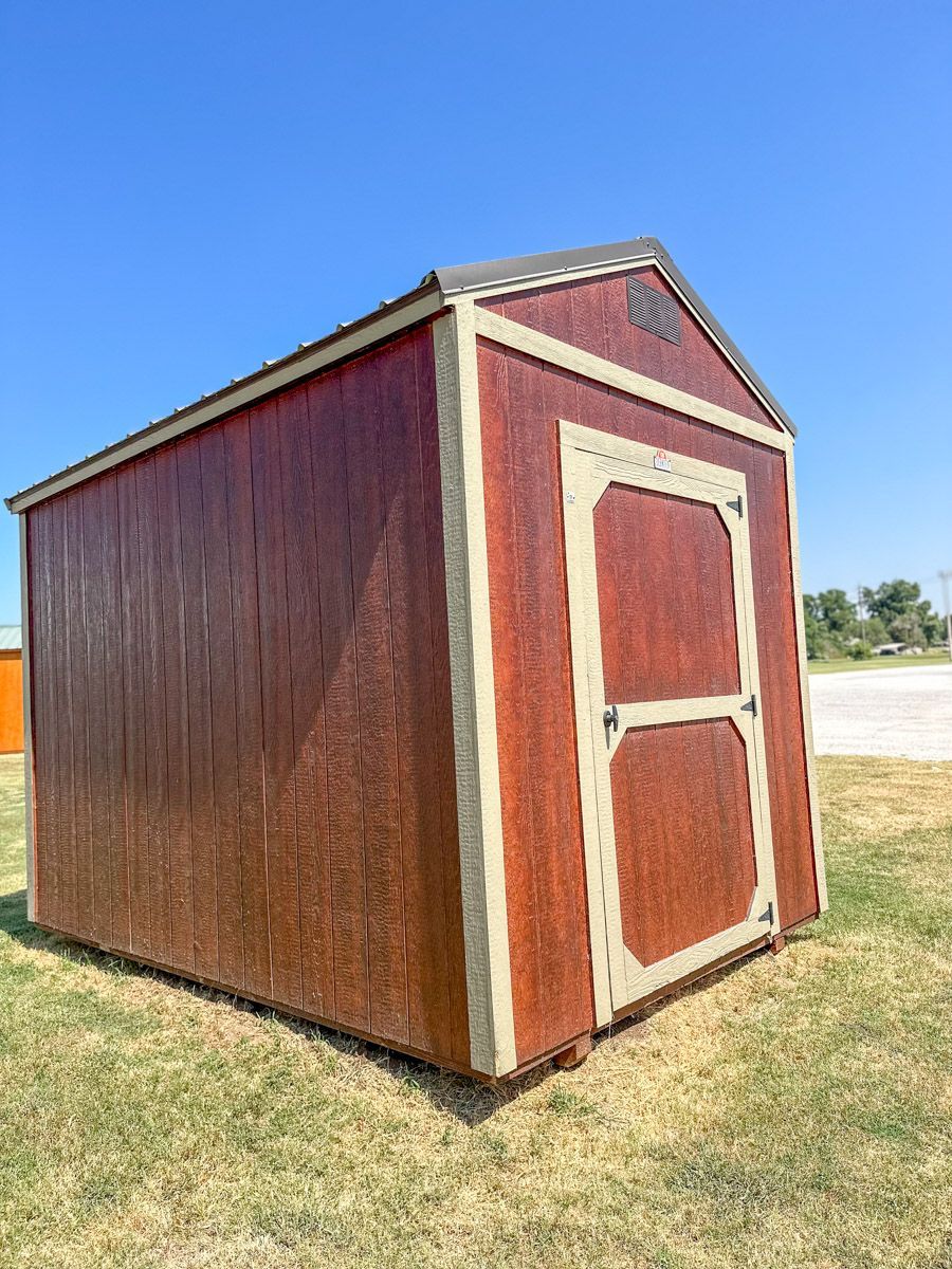 Derksen 8x12 Utility Extra Height