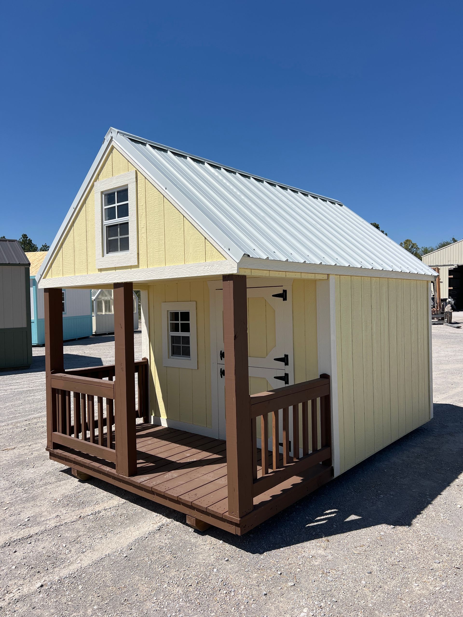 M&D Enterprises | Derksen 8x12 Playhouse - Beautiful Design