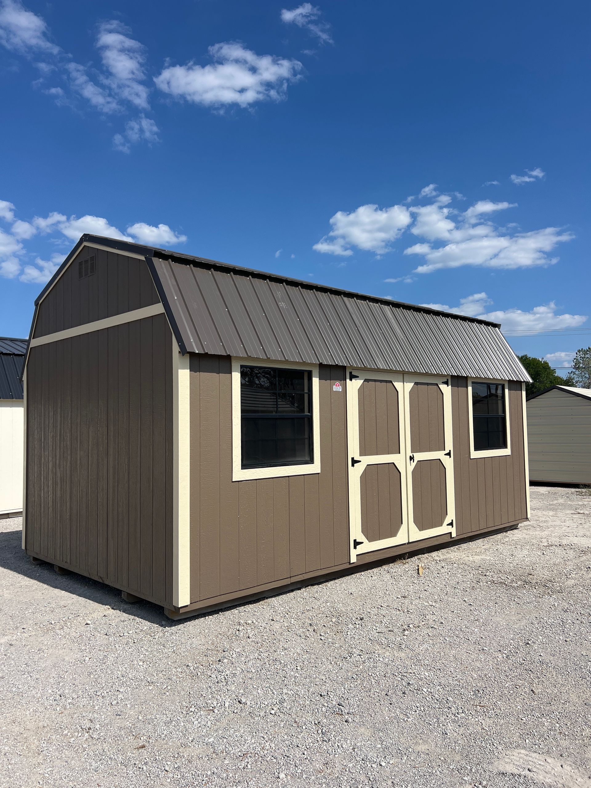 M&D Enterprises | Derksen 12x20 Side Lofted Barn