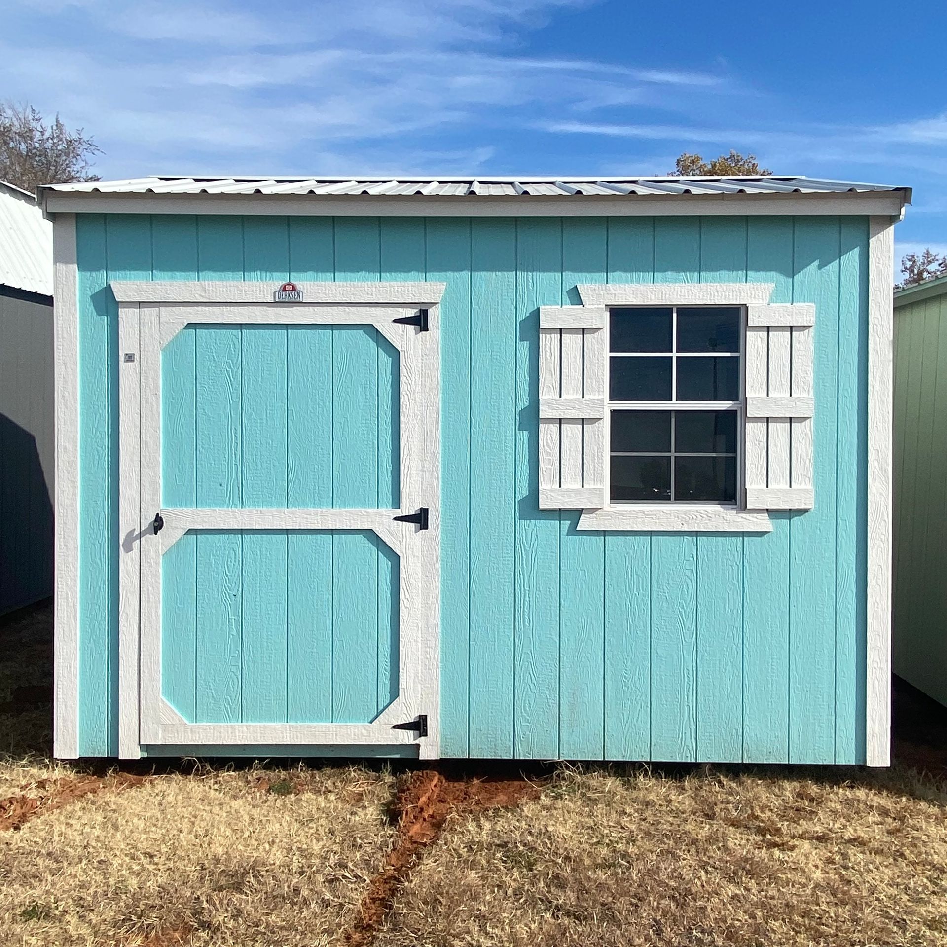 Derksen 8x12 Side Utility Shed