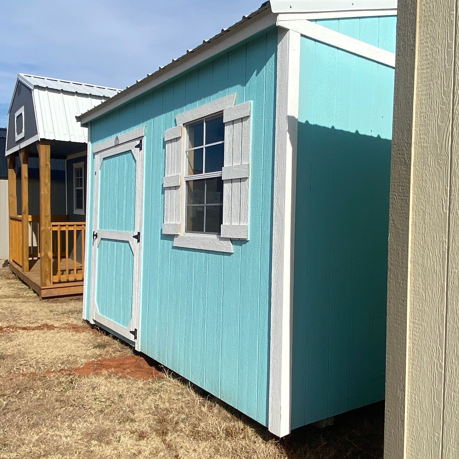 Derksen 8x12 Side Utility Shed