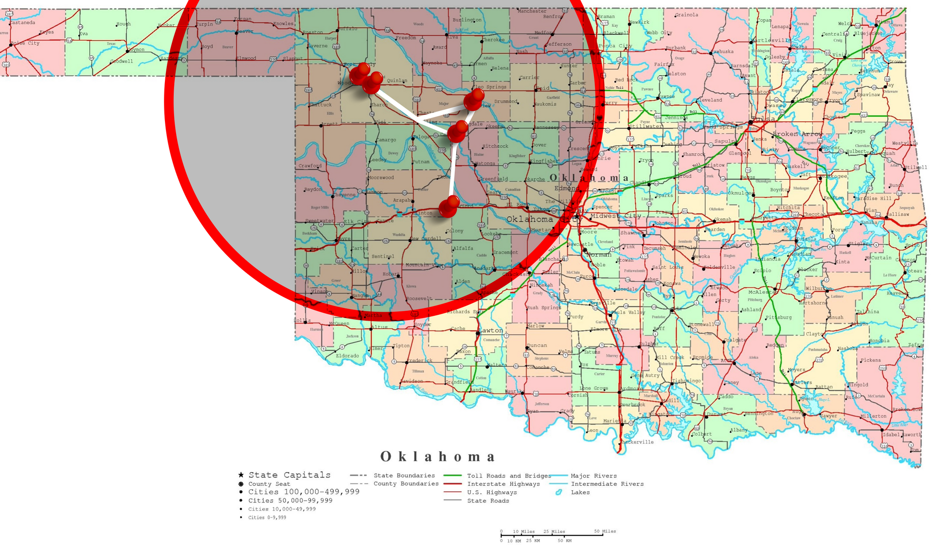 Service Area Map