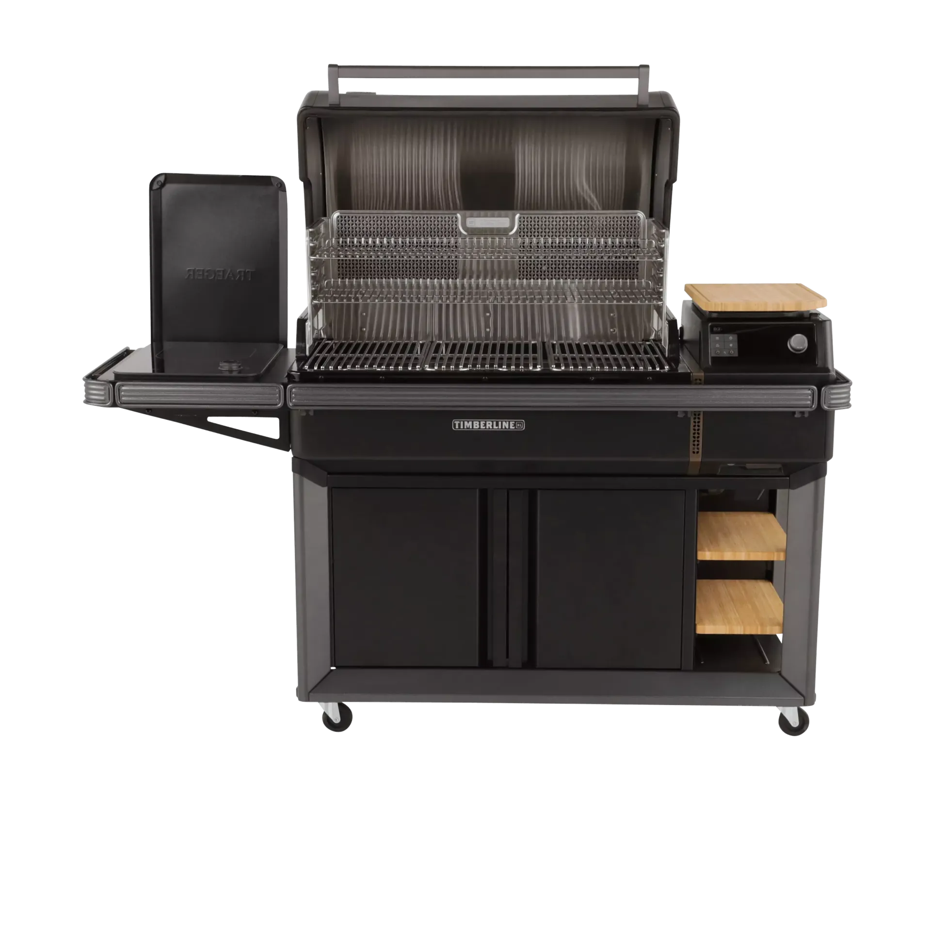 Premium Traeger Timberline XL for serious wood-fired cooking with a larger, high-end backyard setup.