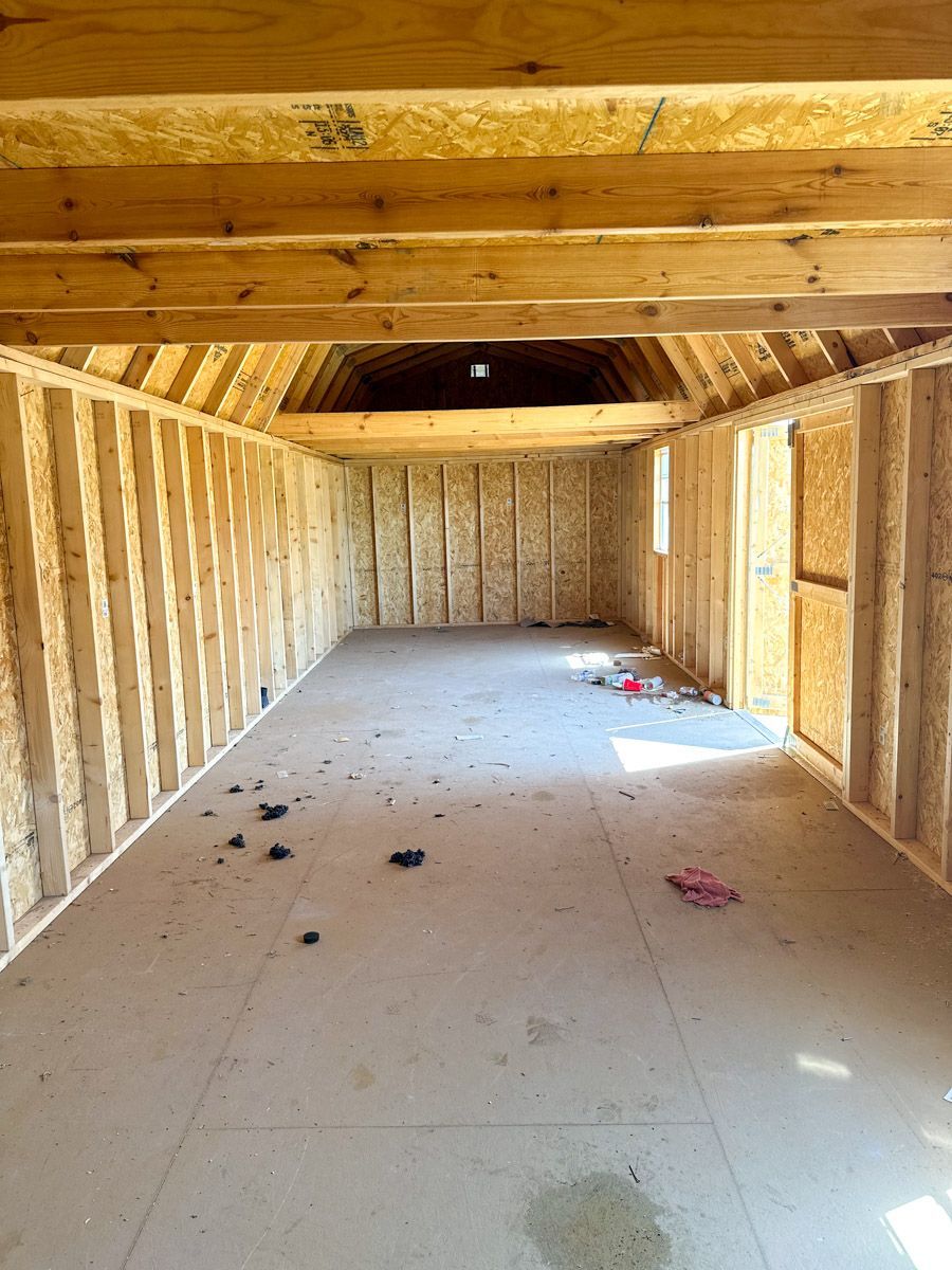 Derksen Used 12x36 Side Lofted barn