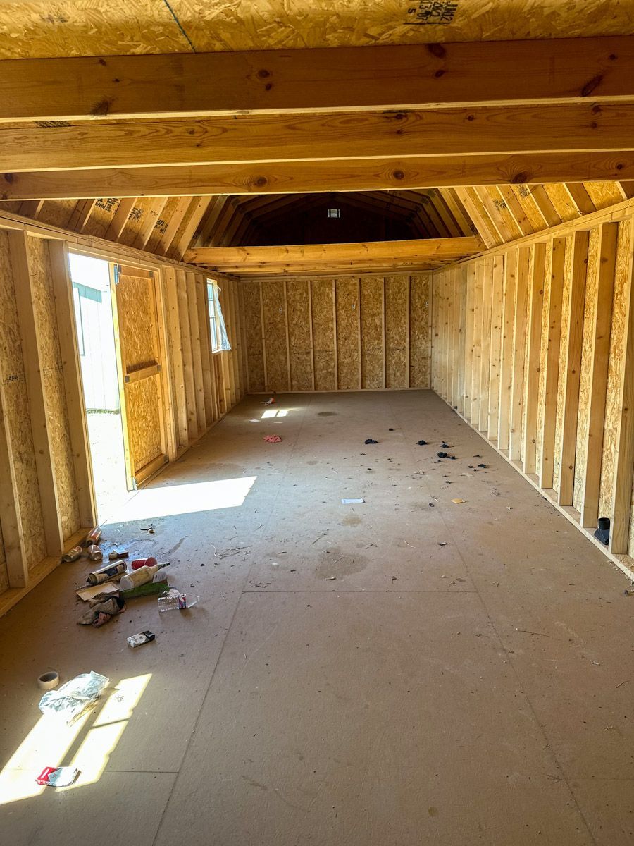Derksen Used 12x36 Side Lofted barn
