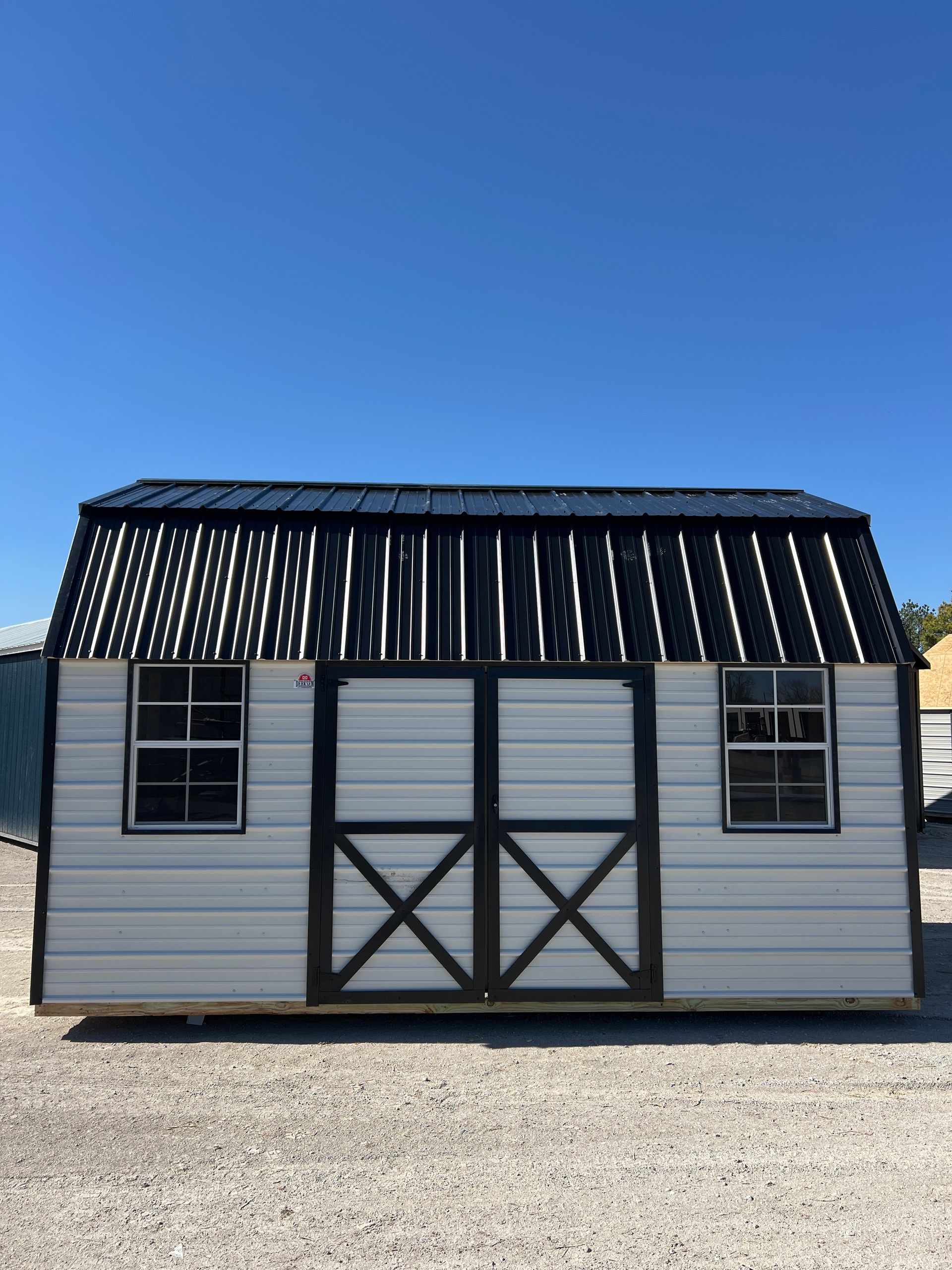 M&D Enterprises | Derksen 10x16 Side Lofted Barn