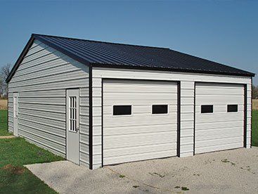 Texwin 2 Car Garage White
