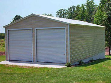 Texwin 2 Car Garage Tan