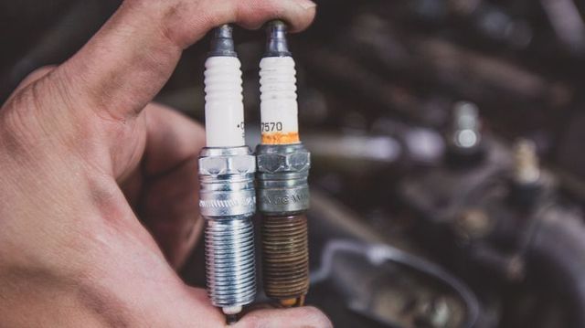 What a Fouled Spark Plug Looks Like