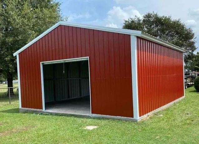 Texwin Custom Metal Garage With 1 Door