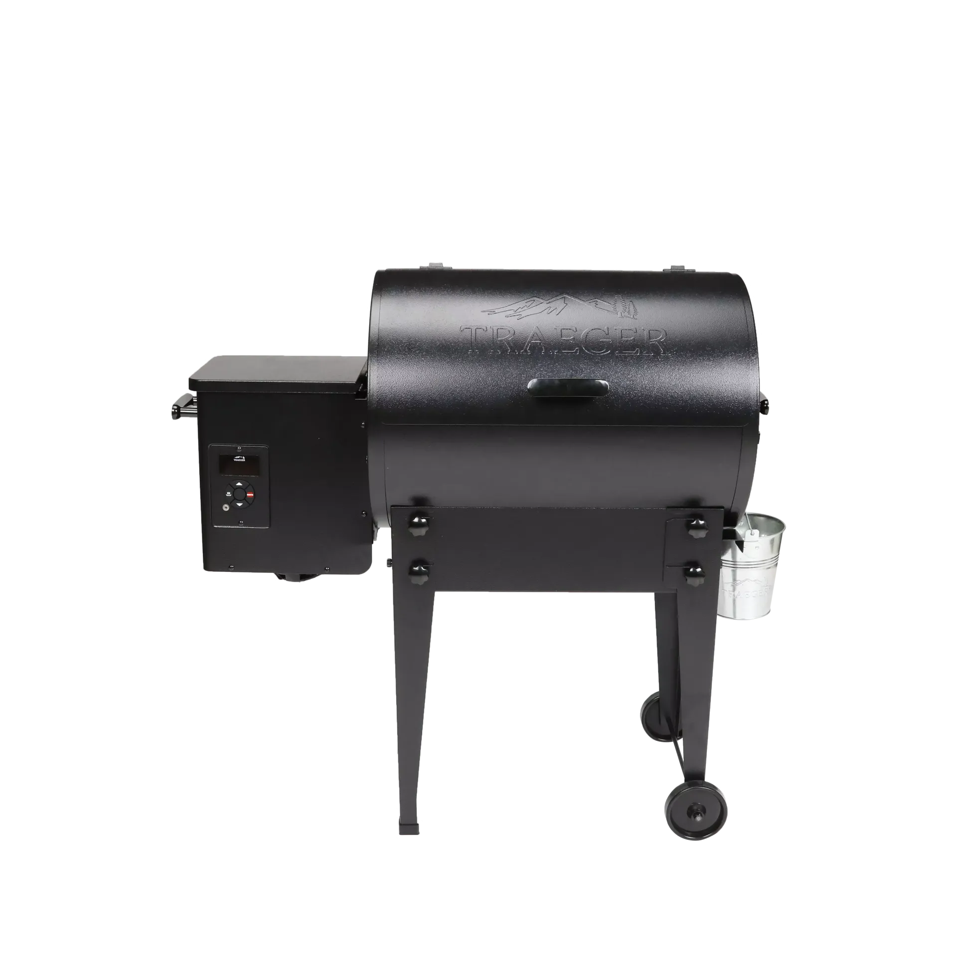 Compact Traeger Tailgater 20 - Black made for portable wood-fired cooking at camp, tailgates, and smaller patios.